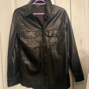 Dynamite Clothing leather blazer
